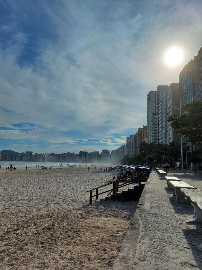 Apto Frente A Praia Das Pitangueiras - Centro Guarujá Exteriér fotografie